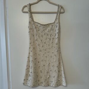 CLIO PEPPIAT bridal crystal dress. Worn once - in Perfect condition. Size M